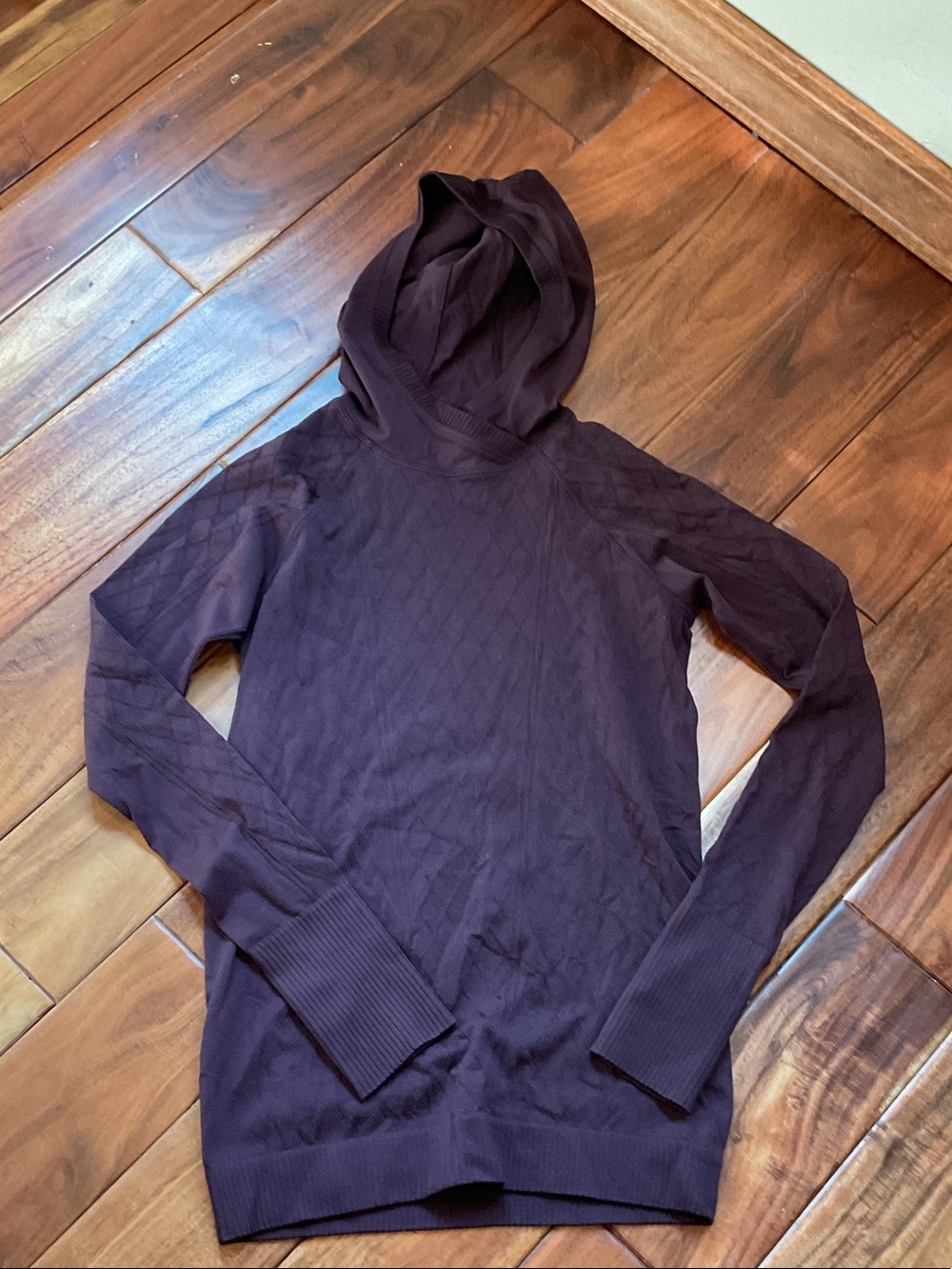 lululemon athletica Rest Less Hoodie in Black Cherry